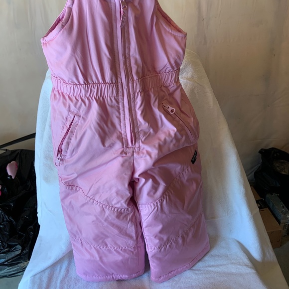 OshKosh B'Gosh Toddler Girl Pink Snowsuit Size 2T - Picture 3 of 3
